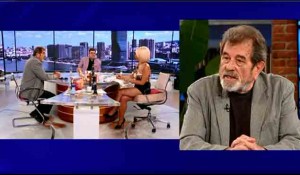 Novo jutro: Savo Štrbac i Predrag Savić, 2.6.2024. Foto: TV Pink, screenshot