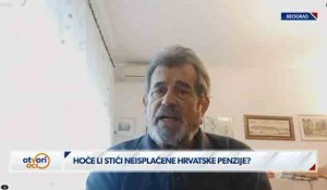 Savo Štrbac o neisplaćenim hrvatskim penzijama, 11. 12. 2024. Foto: Youtube screenshot