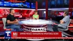 Mi danas - Koliko Hrvati mrze Srbe, zabranjen Bajagin koncert, Savo Štrbac i Ofnjen Nestorović, 2. 6. 2025. Foto: Tanjug TV, zoutube, screenshot