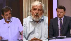 Dobro jutro Srbijo: Da li se ustaštvo i ideologija NDH na velika vrata "gura" u Hrvatskoj?, Savo Štrbac i Dušan Bastašić, 8.7.2025. Foto: Happy TV, Youtube screenshot