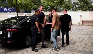Igor Popović, pomoćnk za pravna pitanja direktora Kancelarije za KiM pred sudom, 20.7. 2025. Foto: Kosovo Online, screenshot