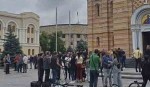 Banja Luka: Otvaranje izložbe „Da se ne zaboravi, 30 godina od egzodusa iz RSK“ i tribina „Dani tuge i sjećanja“, 4. 8. 2025. Foto: DIC Veritas