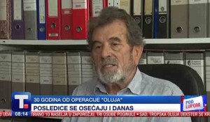 Pod lupom: 30 godina od operacije "Oluja" - Nevreme za prognane Srbe i dalje traje, 4.8.2025. Foto: Tanjug, screenshot