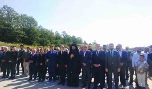 Pomen na Petrovačkoj cesti, 7.8.2025. Foto: RTRS FB nalog