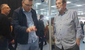 Šesti dan na beogadskom Sajmu knjiga oko štanda Veritasa, 30. 10. 2025. Foto: DIC Veritas Šesti dan na beogadskom Sajmu knjiga oko štanda Veritasa, 30. 10. 2025. Foto: DIC Veritas