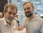 Drugi dan Sajma knjiga na štandu Veritasa, 26. 10. 2025. Foto: DIC Veritas Drugi dan Sajma knjiga na štandu Veritasa, 26. 10. 2025. Foto: DIC Veritas