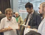 Drugi dan Sajma knjiga na štandu Veritasa, 26. 10. 2025. Foto: DIC Veritas Drugi dan Sajma knjiga na štandu Veritasa, 26. 10. 2025. Foto: DIC Veritas