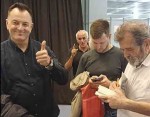 Drugi dan Sajma knjiga na štandu Veritasa, 26. 10. 2025. Foto: DIC Veritas Drugi dan Sajma knjiga na štandu Veritasa, 26. 10. 2025. Foto: DIC Veritas