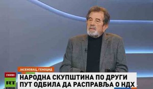 Odbacivanje Rezolucije o genocidu u NDH: Da li se Beograd plaši gneva Zagreba na evropskom putu?, 27.11.2025. Foto: RT Balkan, screenshot