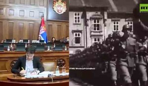 OsvRT Naših 5 minuta - Nesuđena skupštinska rezolucija o genocidu u NDH, 30.11.2025. Foto: RT Balkan, screenshot