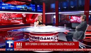 Mi danas - Biti Srbin u Hrvatskoj u vreme Maspoka, 1.12.2025. Foto: Tanjug, TY, screenshot