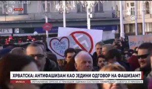 Hrvatska: Antifašizam kao jedini odgovor na fašizam?, 4.12.2025. Foto: ATV BL, screenshot