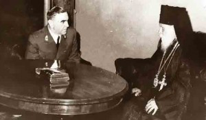 NDH tzv. HPC: Ante Pavelić i Germogen Maksimov Foto: Wikimedia Commons, PD, javno vlasnistvo NDH tzv. HPC: Ante Pavelić i Germogen Maksimov Foto: Wikimedia Commons, PD, javno vlasnistvo