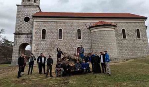 Manastir Sveta Lazarica u selu Zvjerinac u Dalmatinskom Kosovu Foto: Arhiva „Veritasa”