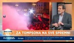 Jutro: Politički sukobi u Hrvatskoj zbog Tompsona i dočeka rukometaša, 3.2.2026. Foto: EuroNews Serbia, screenshot