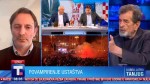 Povampirenje ustaštva - Saša Kosanović i Savo Štrbac, 15.2.2026. Foto: TV Tanjug, Youtube, svreenshot