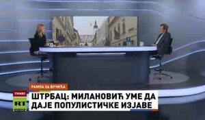 Savo Štrbac za RT Balkan: Odnosi Srbije i Hrvatske bili su bolji čak i u ratu 90-tih, 3.4.2026. Foto: RT Balkan, screenshot