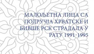 Maloljernja lica sa područja Hrvatske i bivše RSK stradala u ratu 1991-1995. Foto: UG Kalina, snimak