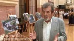 Savo Štrbac na otvaranju izložbe „Iza svake izbegličke priče stoji čovek“m 19.6.2026. Foto: RTS, screenshot