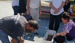 Banjaluka: Jutarnje paljenje sveća pred Hramom Hrista Spasitelja 4. avgust 2026. Foto: DIC Veritas