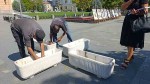 Banjaluka: Jutarnje paljenje sveća pred Hramom Hrista Spasitelja 4. avgust 2026. Foto: DIC Veritas