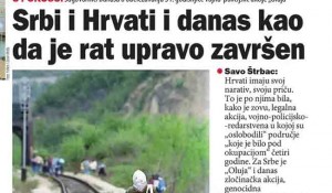 Sagovornici Danasa o obeležavanju 31. godišnjice „Oluje”, 4.8.2026. Foto: Danas, naslovna stana, crop