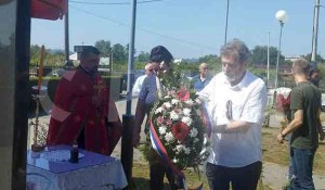 Perduovo groblje: Služen parastos i položeni vijenci ubijenim Krajišnicima, 5.8.2026. Foto: SRNA