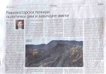 Politika, 25.08.2026, Ravnokotarski požari: politički dim i zavičajne aveti