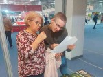 Drugi dan 69. Sajma knjiga na Veritasovom štandu, 23.10. 2023. Foto: DIC Veritas