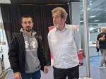 Četvrti dan 69. Sajma knjiga na Veritasovom štandu, 26.10. 2023. Foto: DIC Veritas