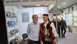Osmi dan 69. Sajma knjiga na Veritasovom štandu, 30.10. 2023. Foto: DIC Veritas Osmi dan 69. Sajma knjiga na Veritasovom štandu, 30.10. 2023. Foto: DIC Veritas