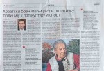 Politika, 06.10.2026, Hrvatski branitelji uvode političku policiju u pop kulturu i sport